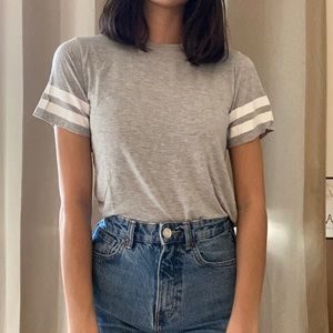 soft grey t shirt